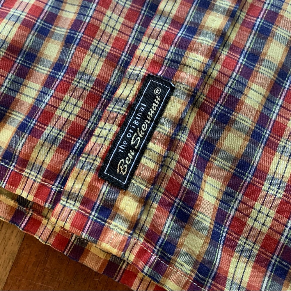Ben Sherman shortsleeve button up XL - Picture 6 of 7